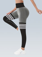 Booty Lifting Stripe Seamless Scrunch Legging