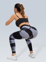 Sunflower Tie Dye Scrunch Seamless Legging